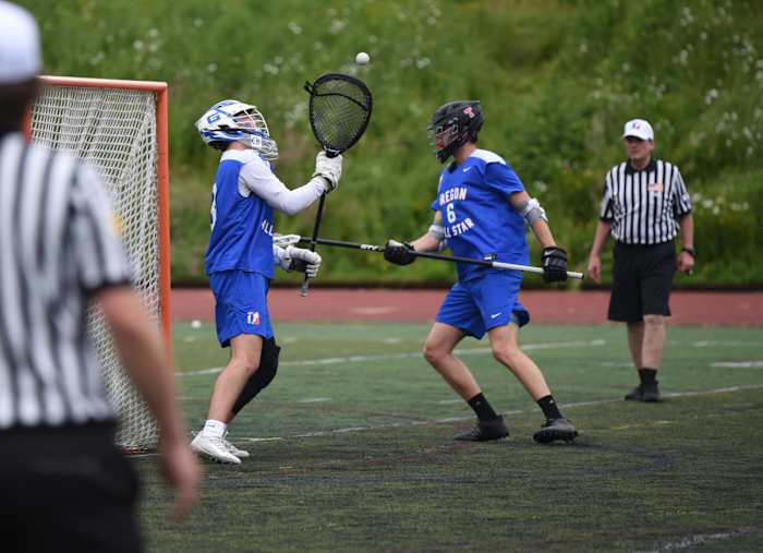 Oregon high school boys lacrosse 2022 all star game Taylor Balkom 8